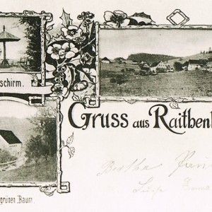 Grüße aus Raitenbuch - Postkarte